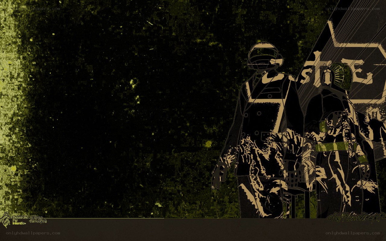 Daft Punk illustration art