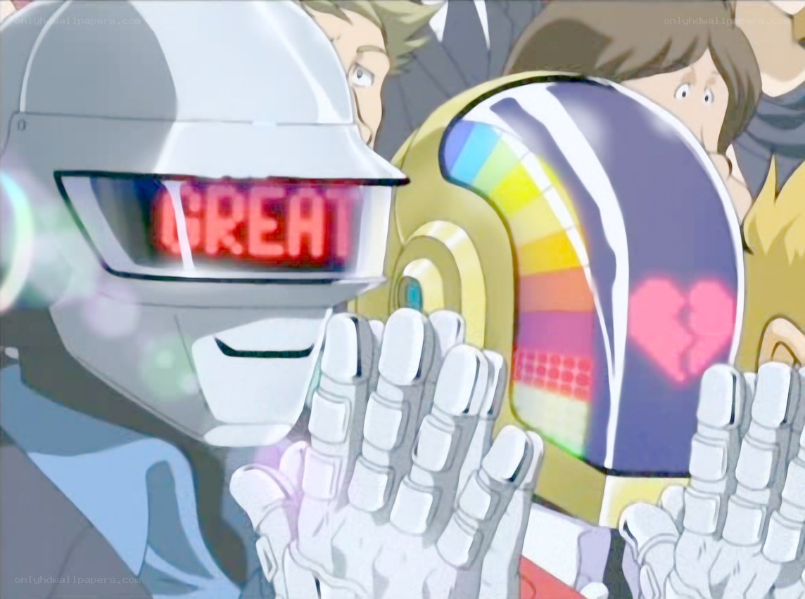 Daft Punk in anime scene