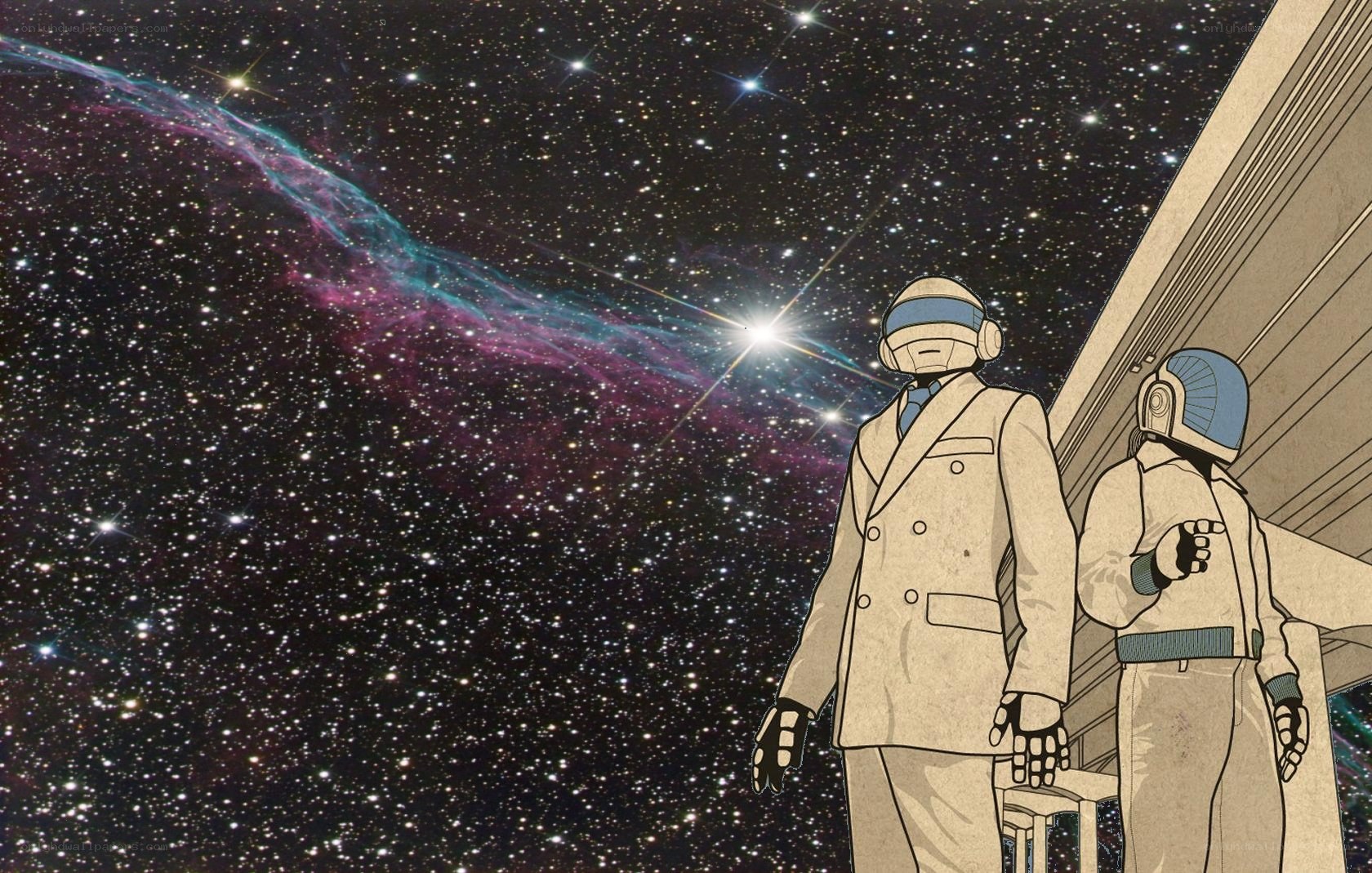 Daft Punk in space