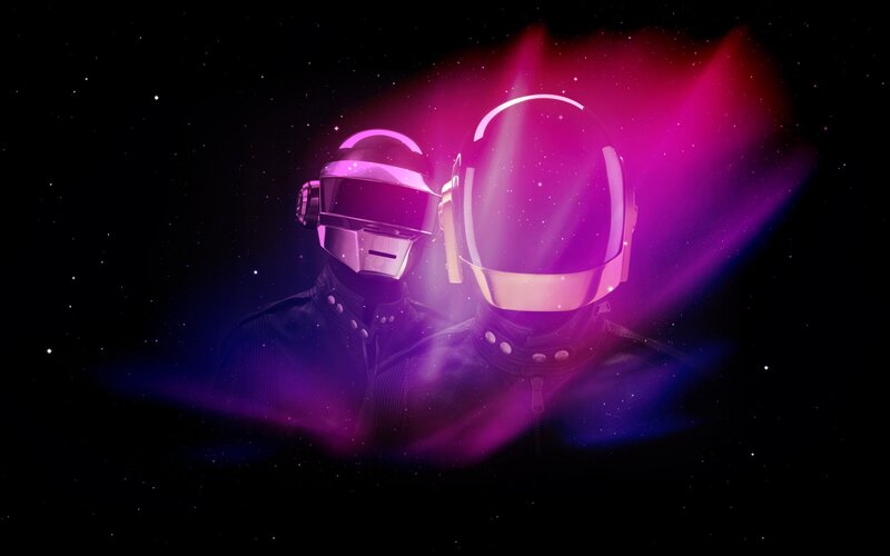 Daft Punk in Space — Purple