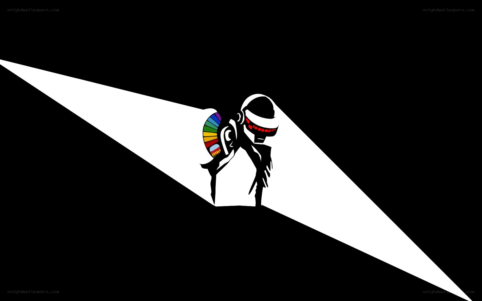 Daft Punk in spotlight