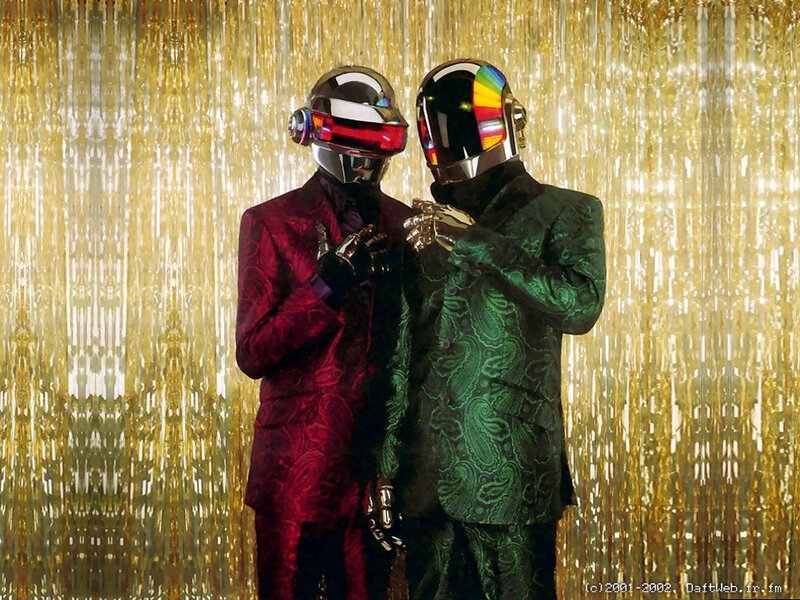 Daft Punk in suits