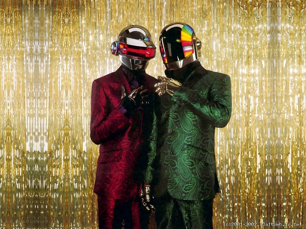 Daft Punk in suits