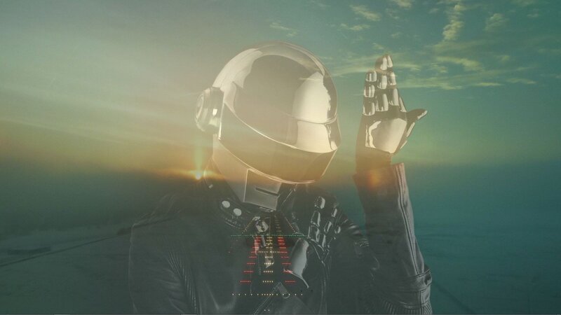 Daft Punk in the sunset