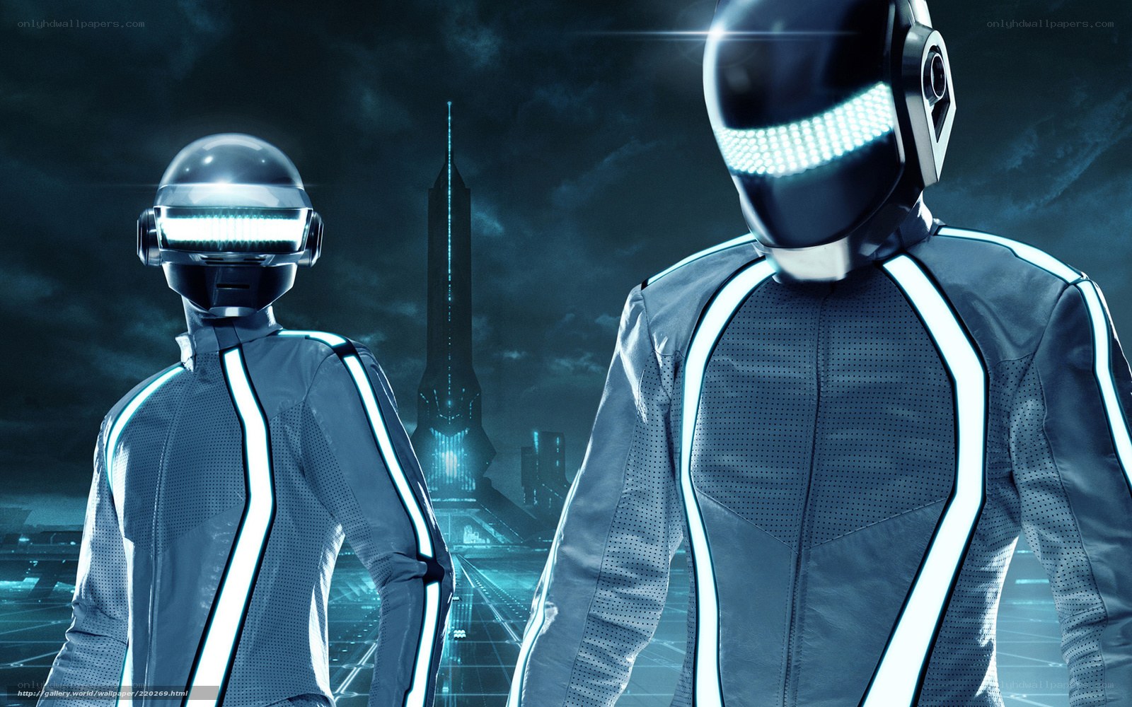 Daft Punk in Tron universe