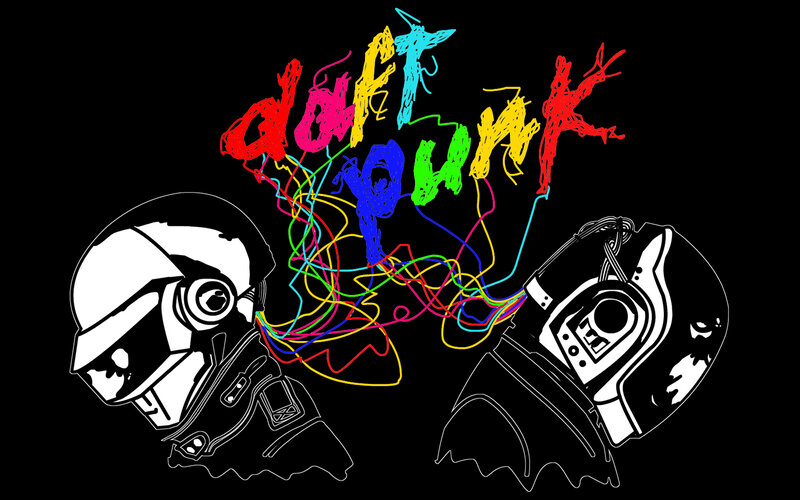Daft Punk logo art