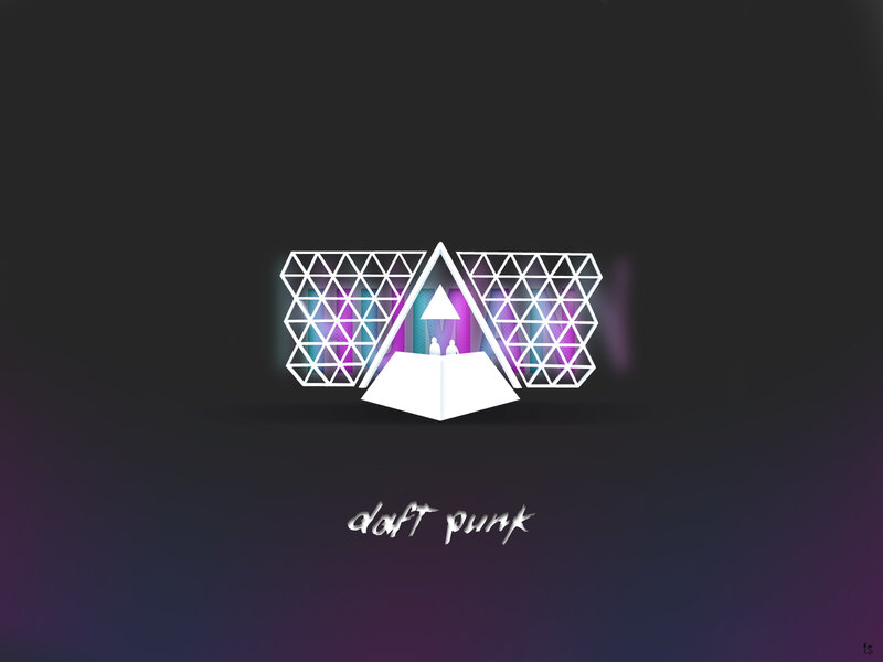Daft Punk logo art
