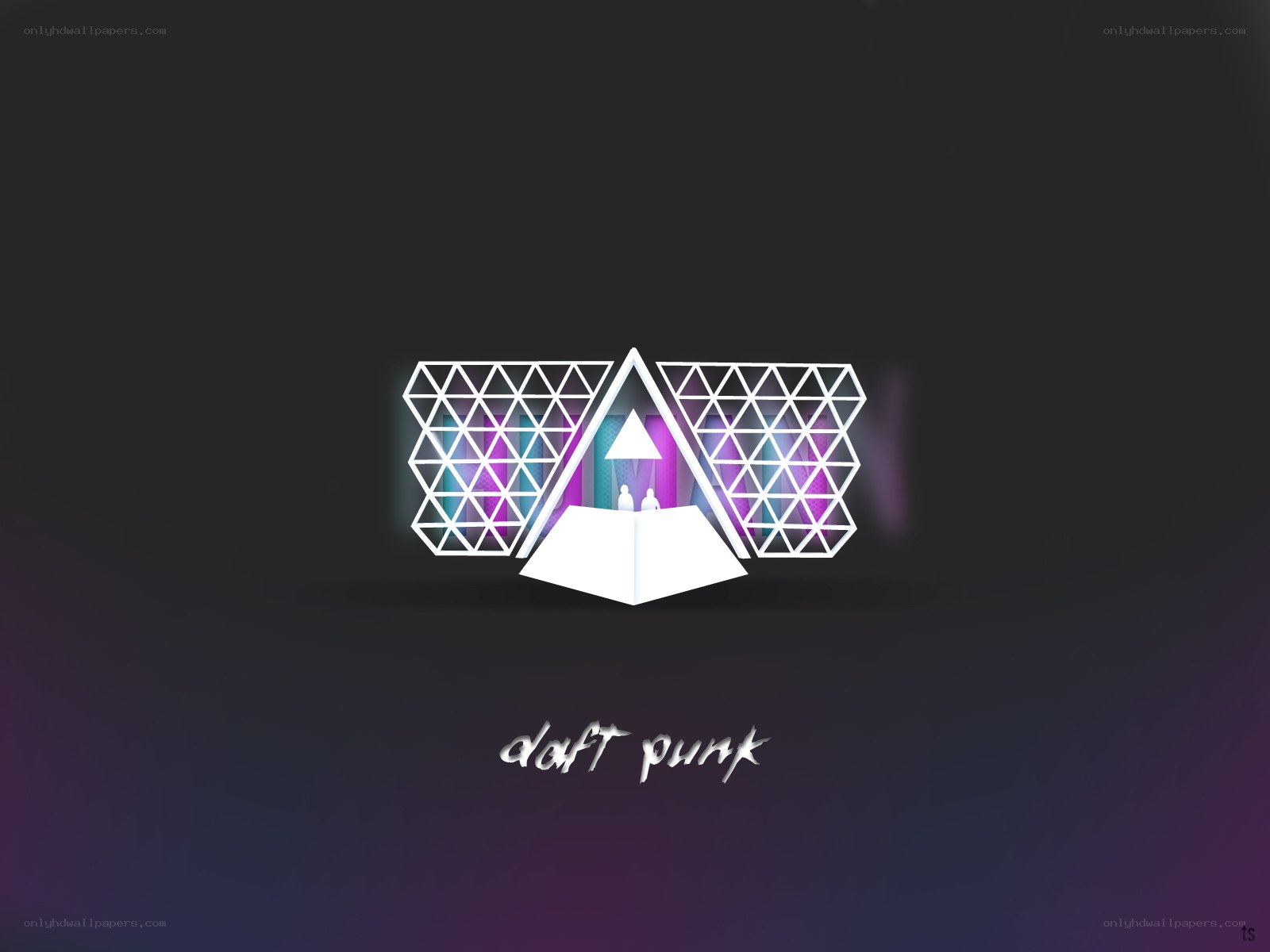 Daft Punk logo art