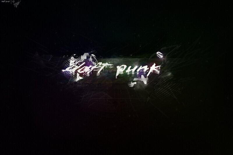 Daft Punk logo art