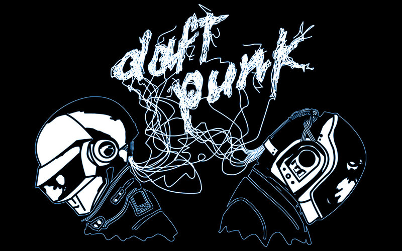 Daft Punk logo art