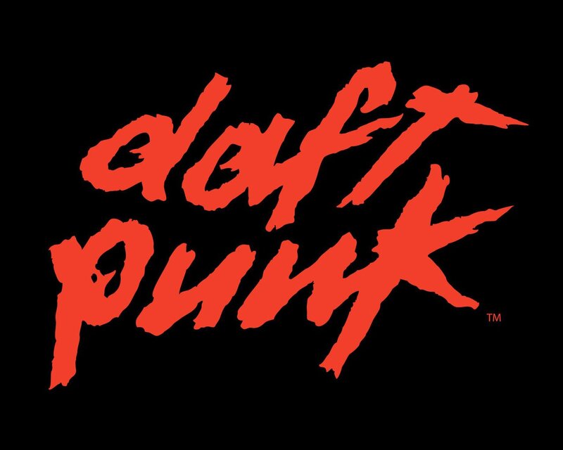 Daft Punk Logo — Red