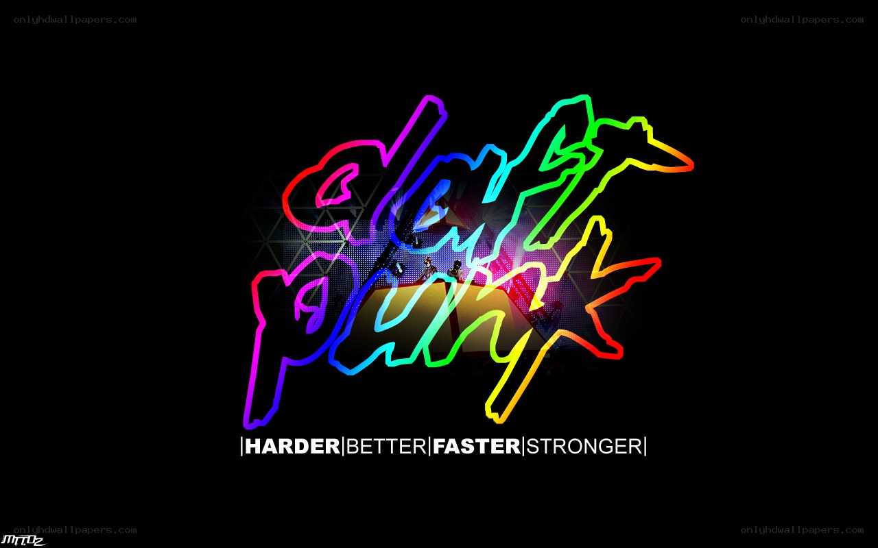 Daft Punk logo with tagline