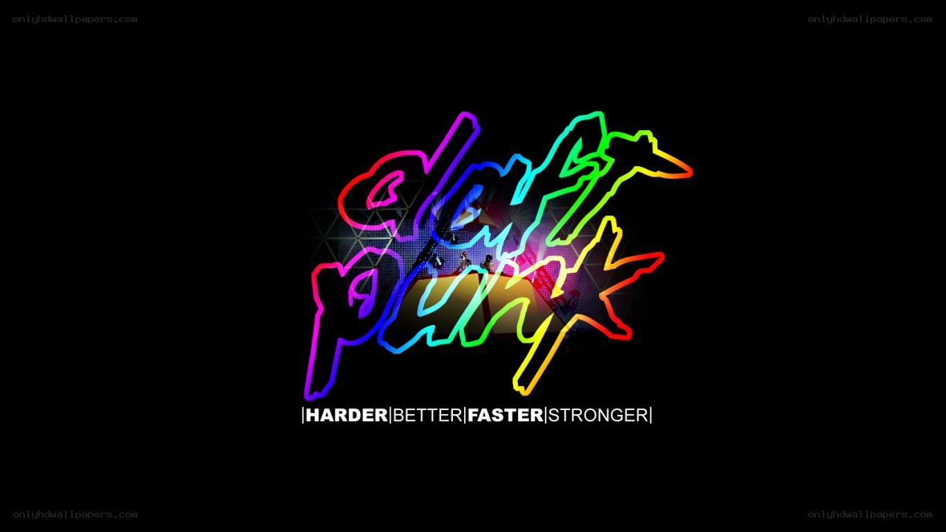 Daft Punk logo with tagline