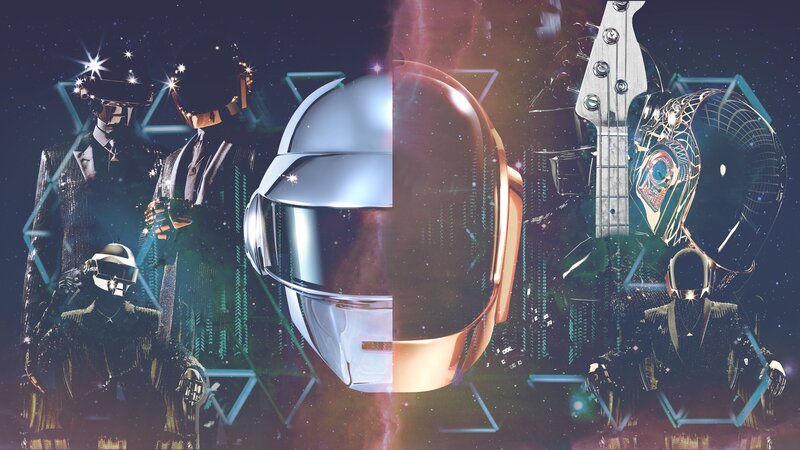 Daft Punk Members — Black, Futuristic