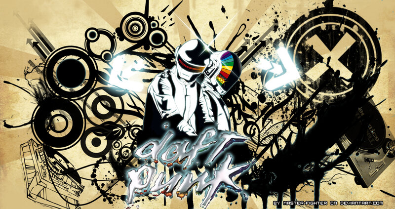 Daft Punk music art