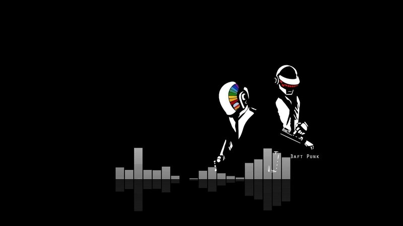 Daft Punk music visual
