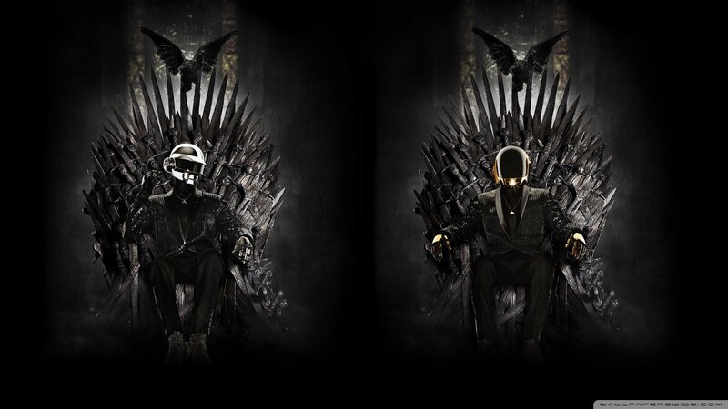 Daft Punk on Throne