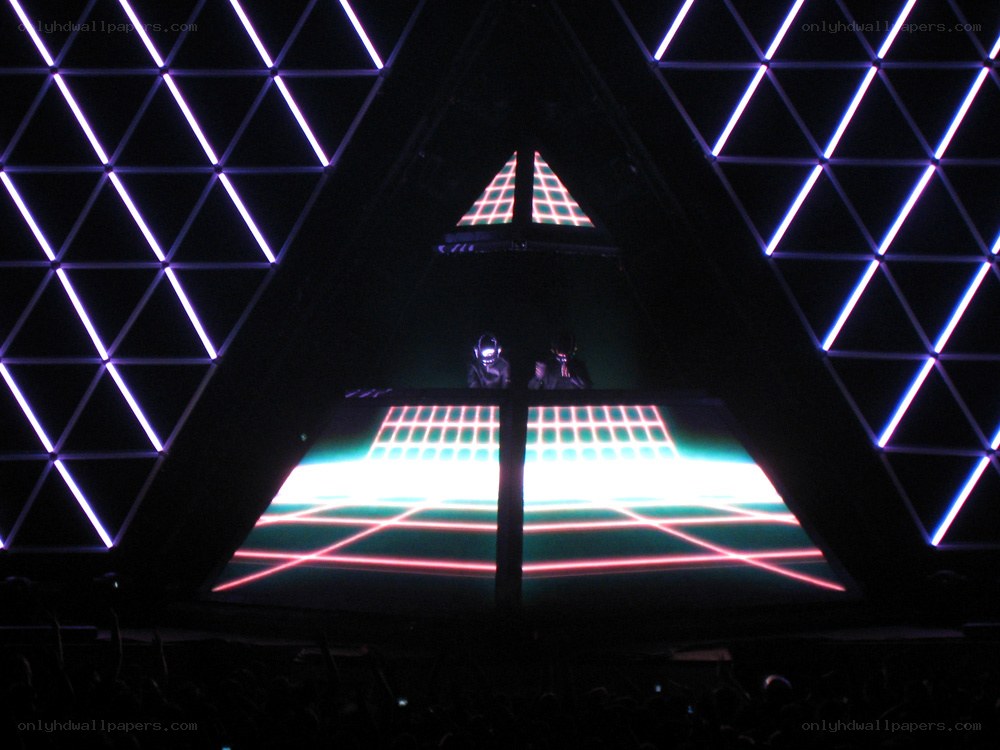 Daft Punk performance stage