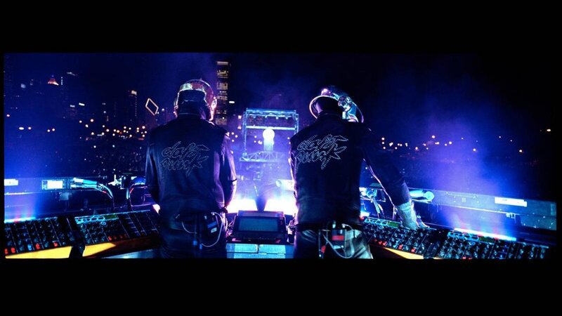 Daft Punk performing live
