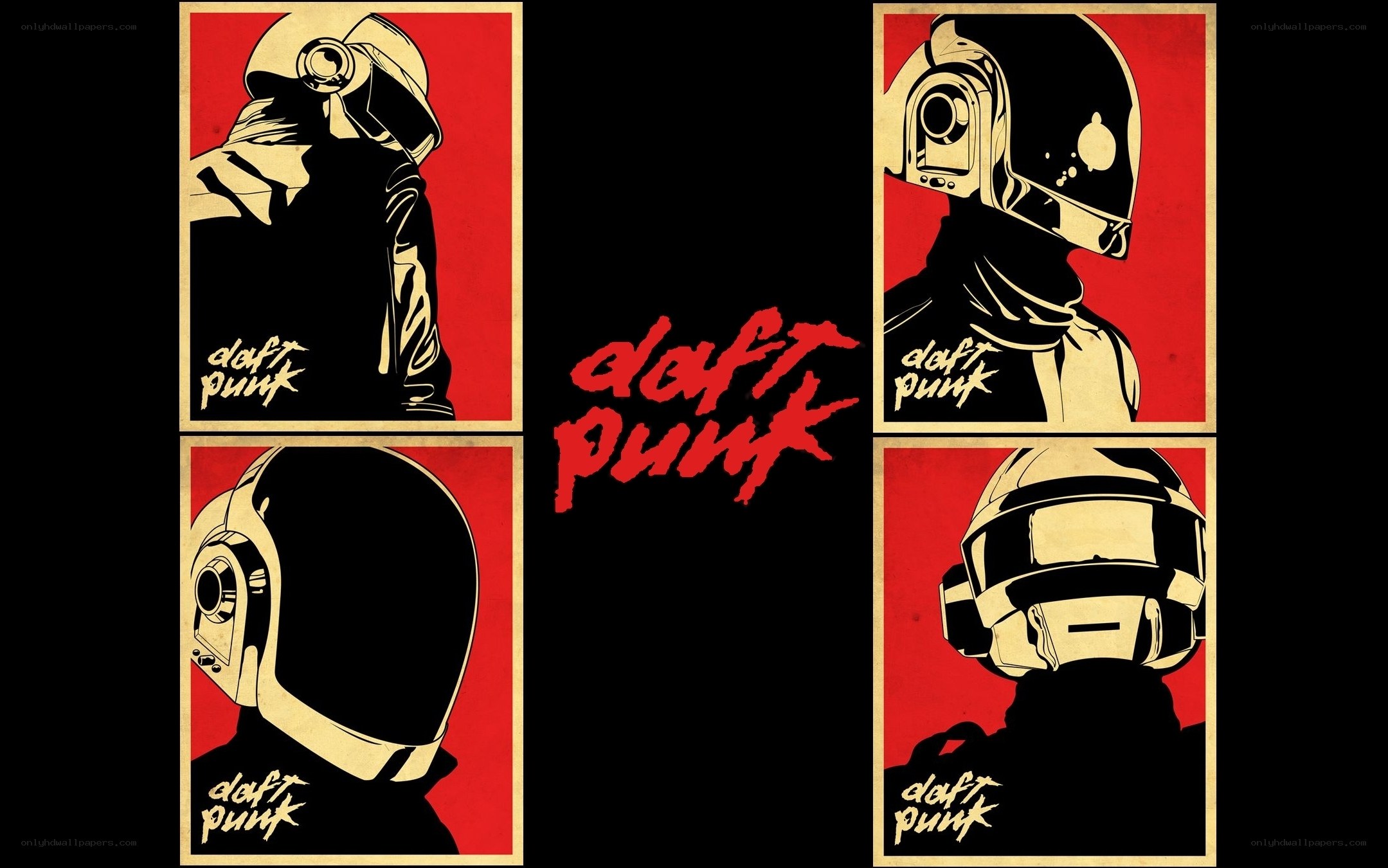 Daft Punk promotional art
