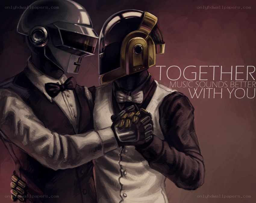 Daft Punk together