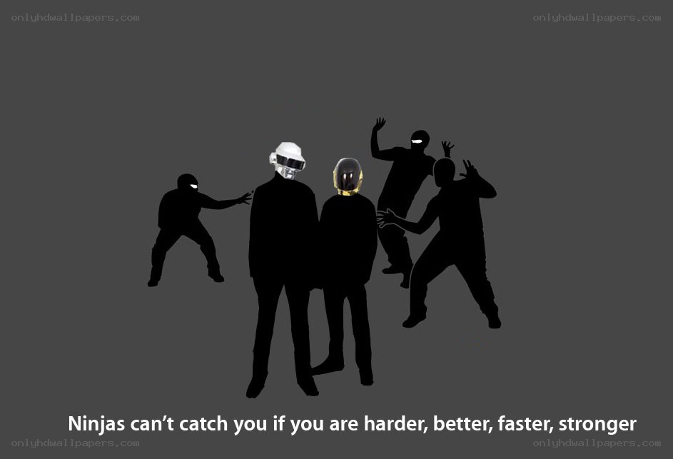 Daft Punk vs Ninjas