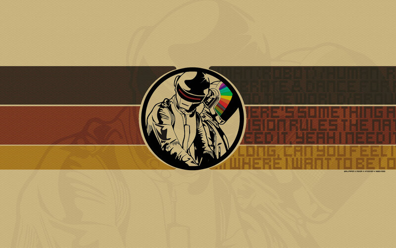 Daft Punk wallpaper art