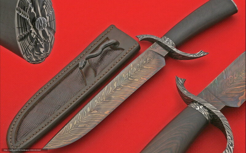 Dagger with Sheath — Red