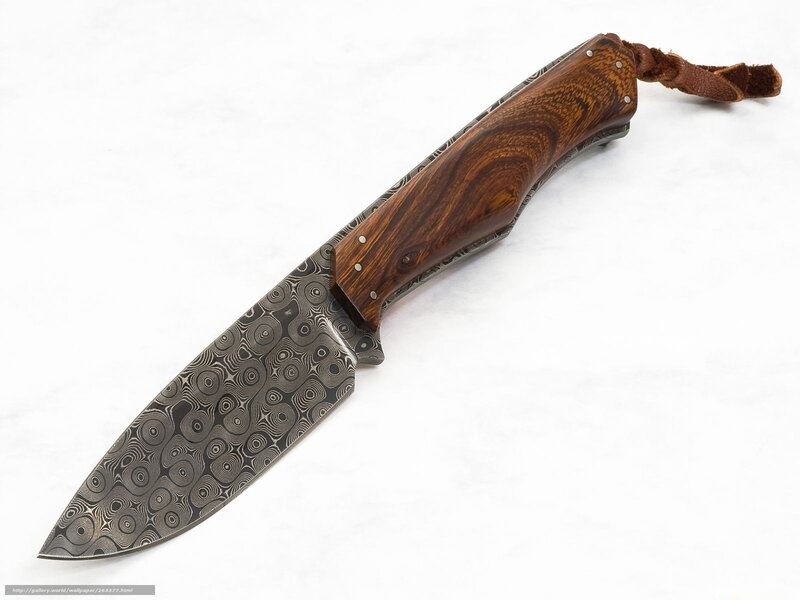 Dagger with Wooden Handle