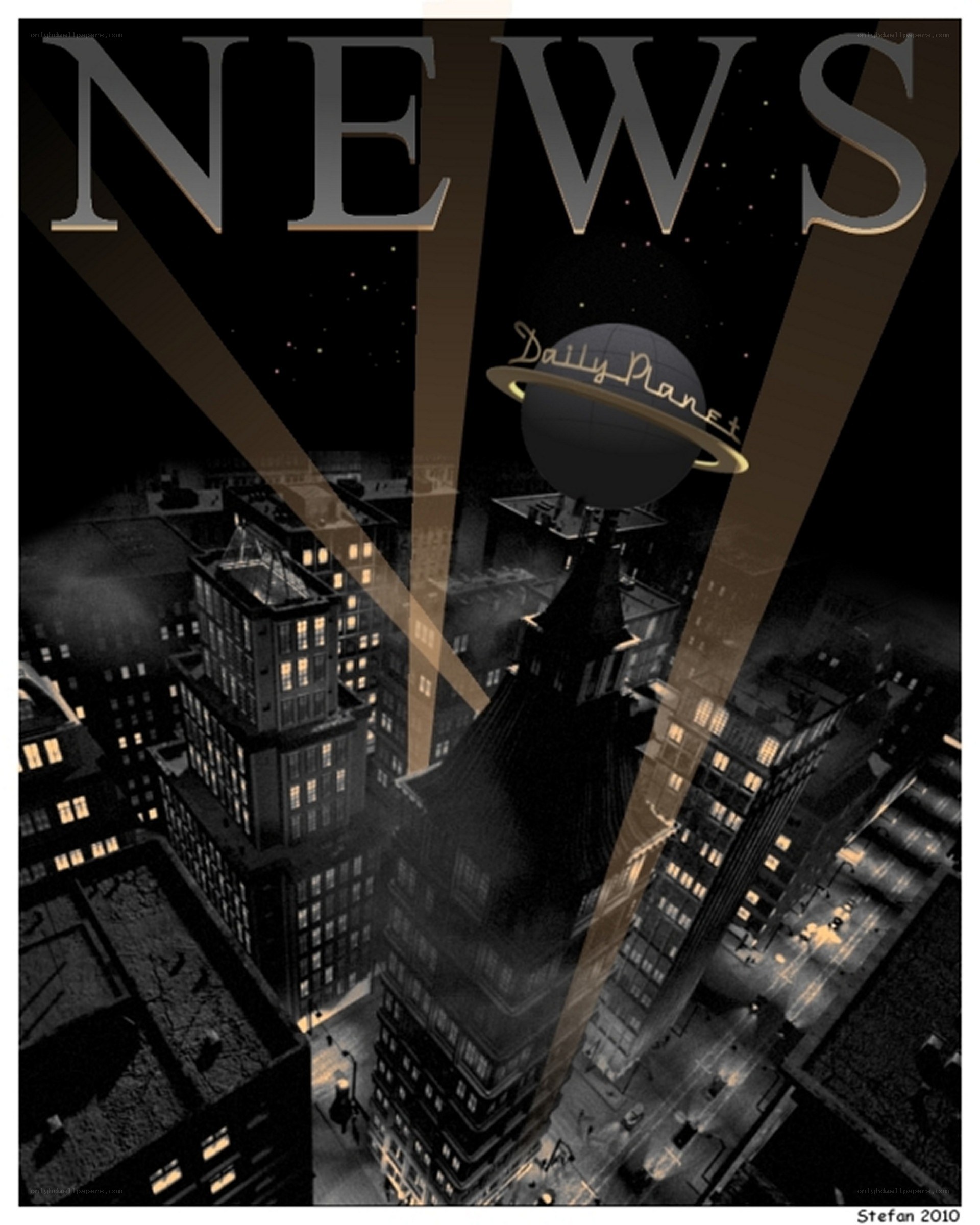 Daily Planet newspaper cover