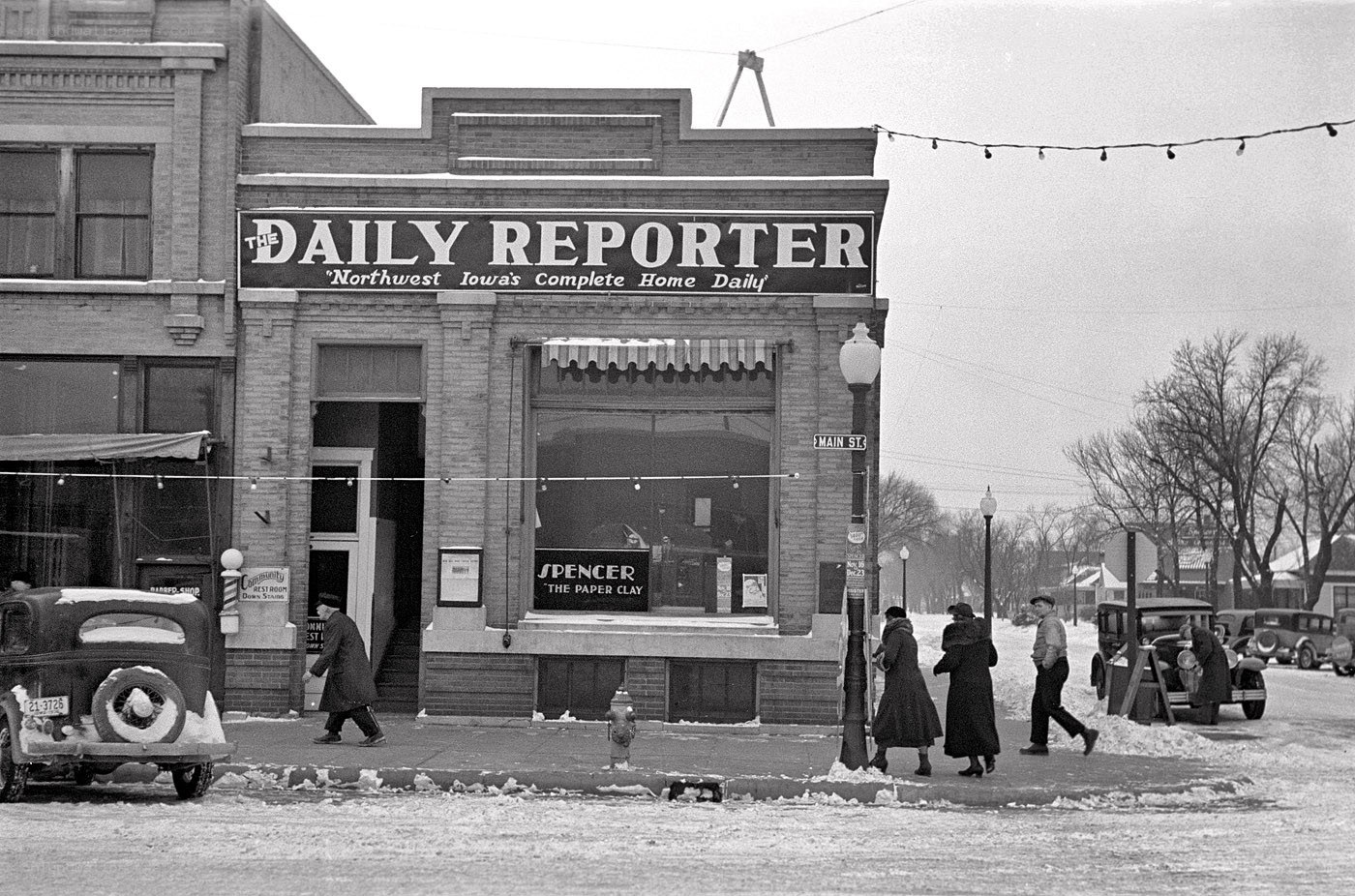 Daily Reporter newspaper office