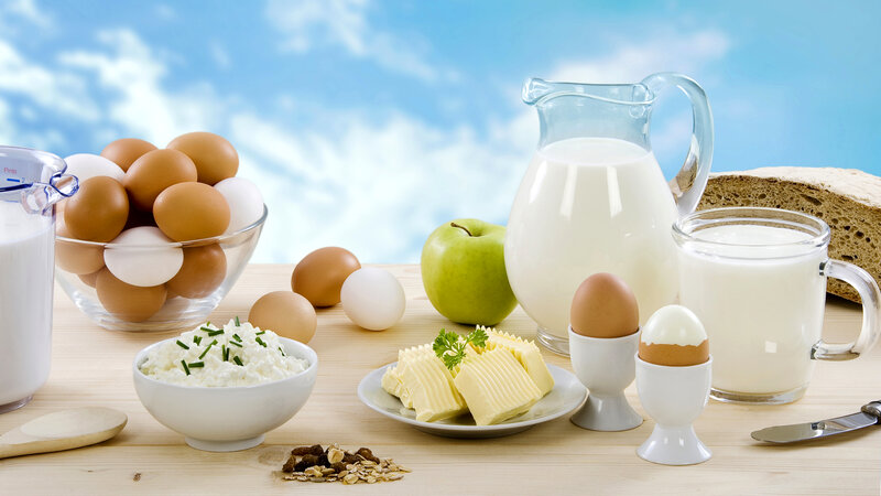 Dairy and Breakfast Foods — White