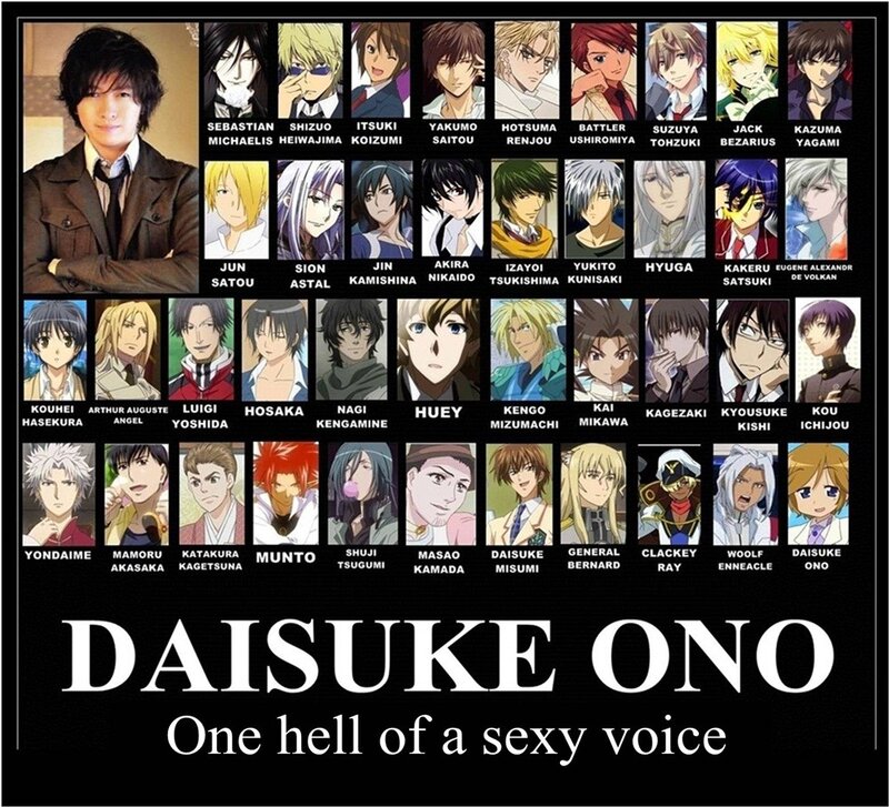 Daisuke Ono voice roles