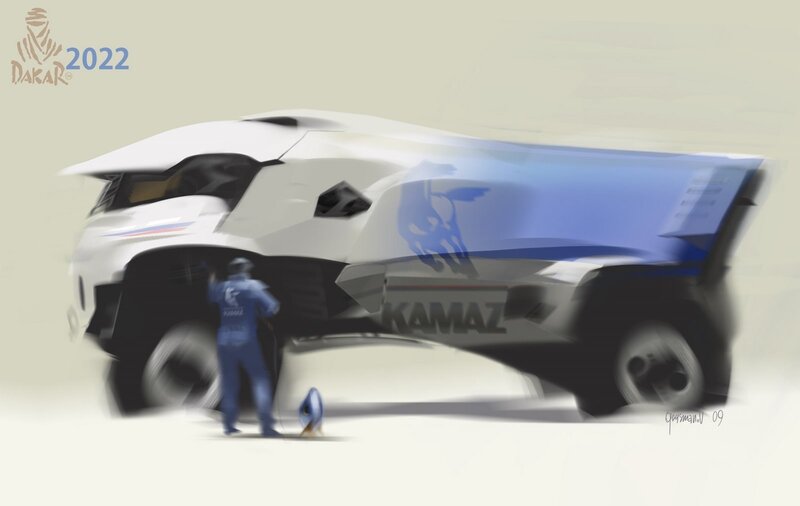 Dakar 2022 Kamaz concept