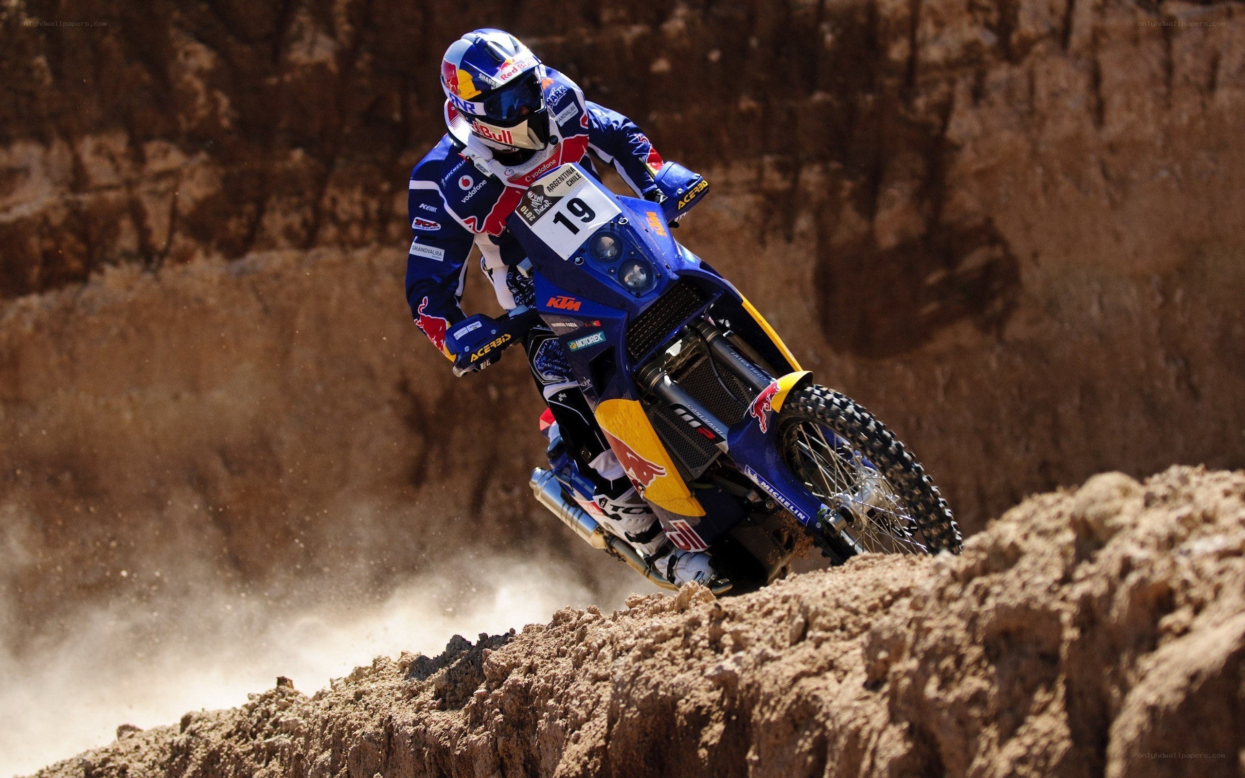 Dakar Rally motorcycle racer