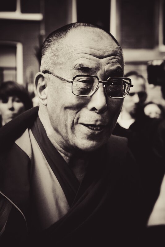 Dalai Lama portrait