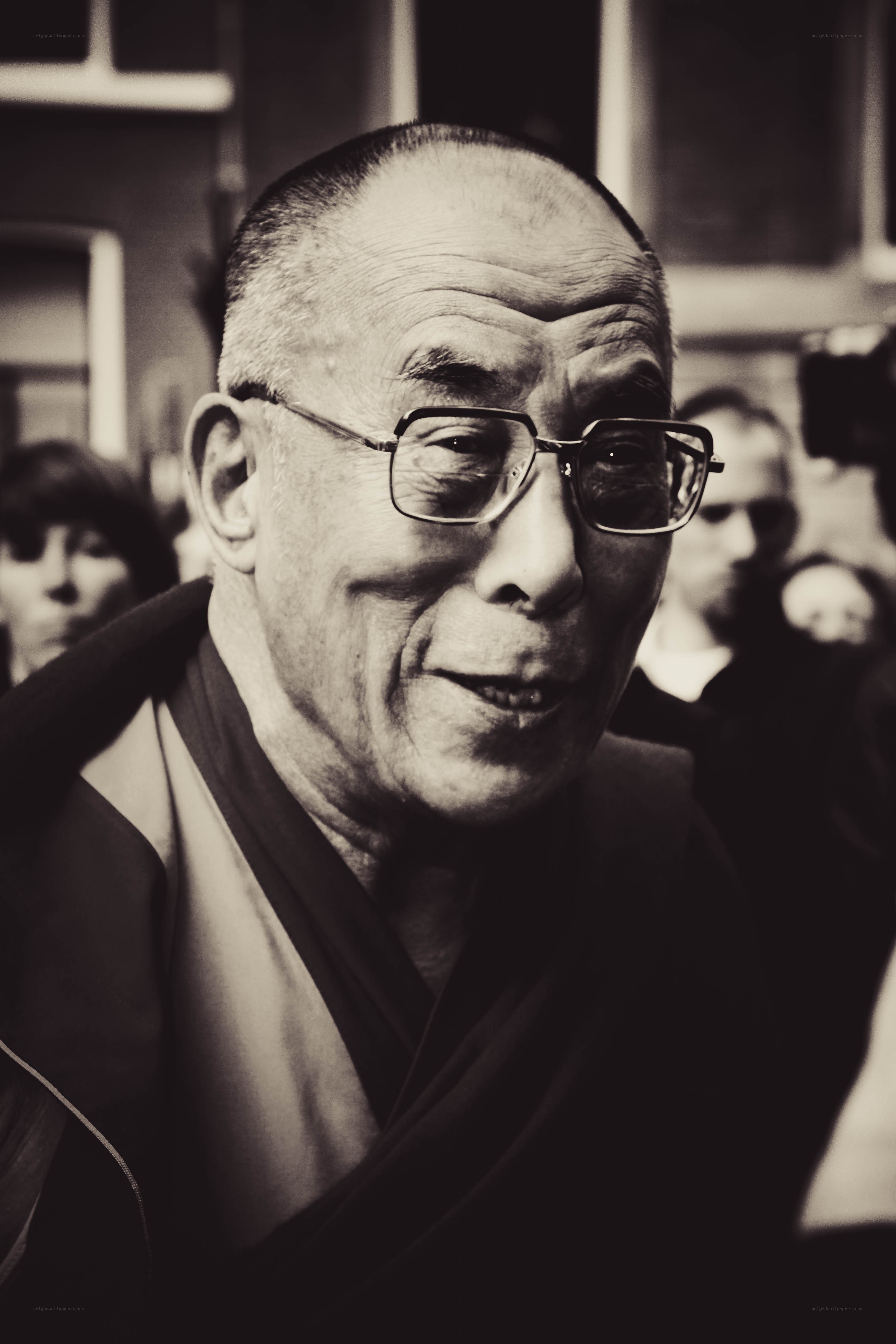 Dalai Lama portrait