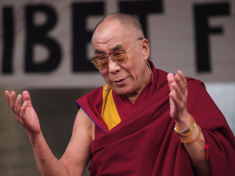 Dalai Lama speaking