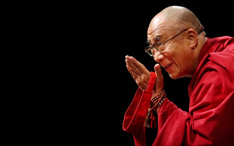 Dalai Lama speaking