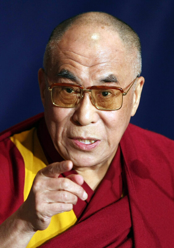 Dalai Lama speaking