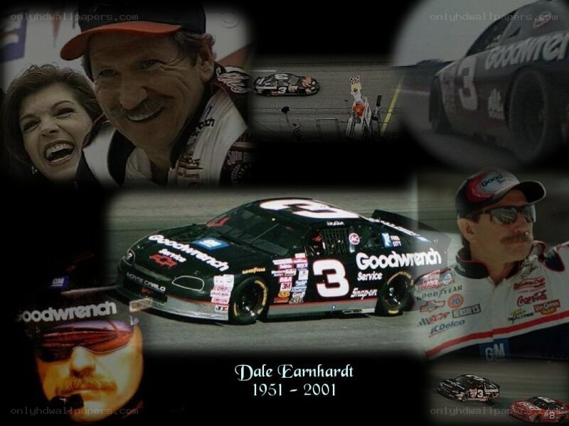 Dale Earnhardt tribute collage