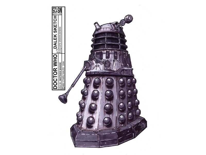 Dalek concept sketch