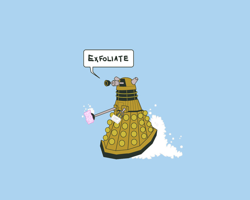 Dalek exfoliating