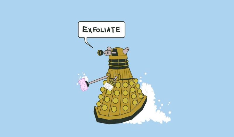 Dalek exfoliating