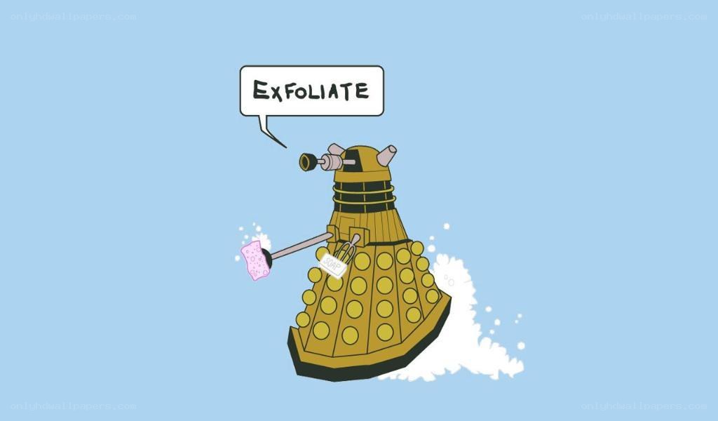 Dalek exfoliating