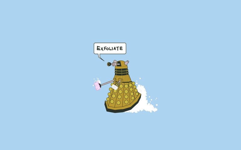 Dalek Exfoliating — Blue