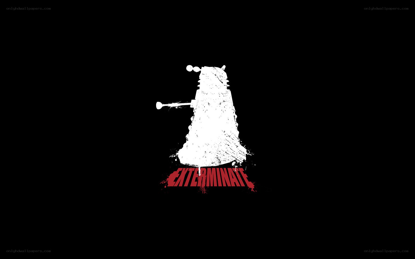 Dalek Exterminate Logo