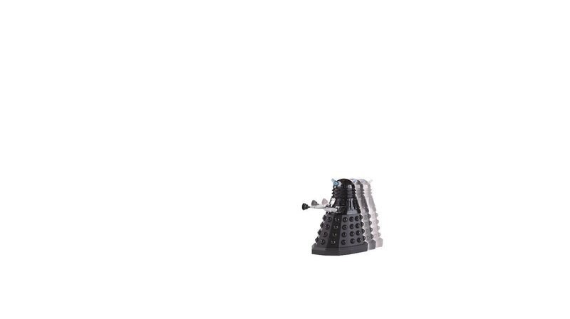 Dalek figure from Doctor Who