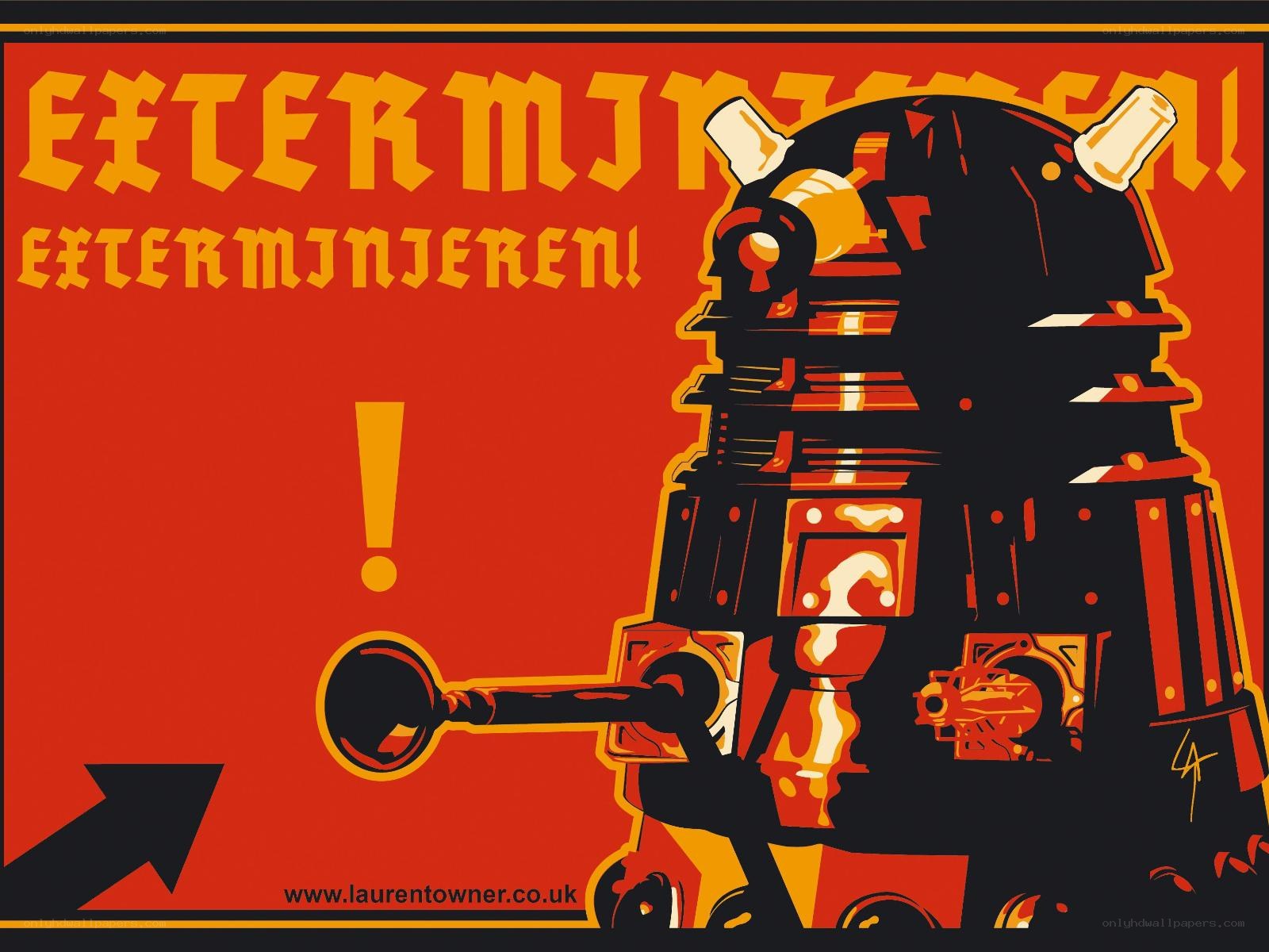 Dalek propaganda poster