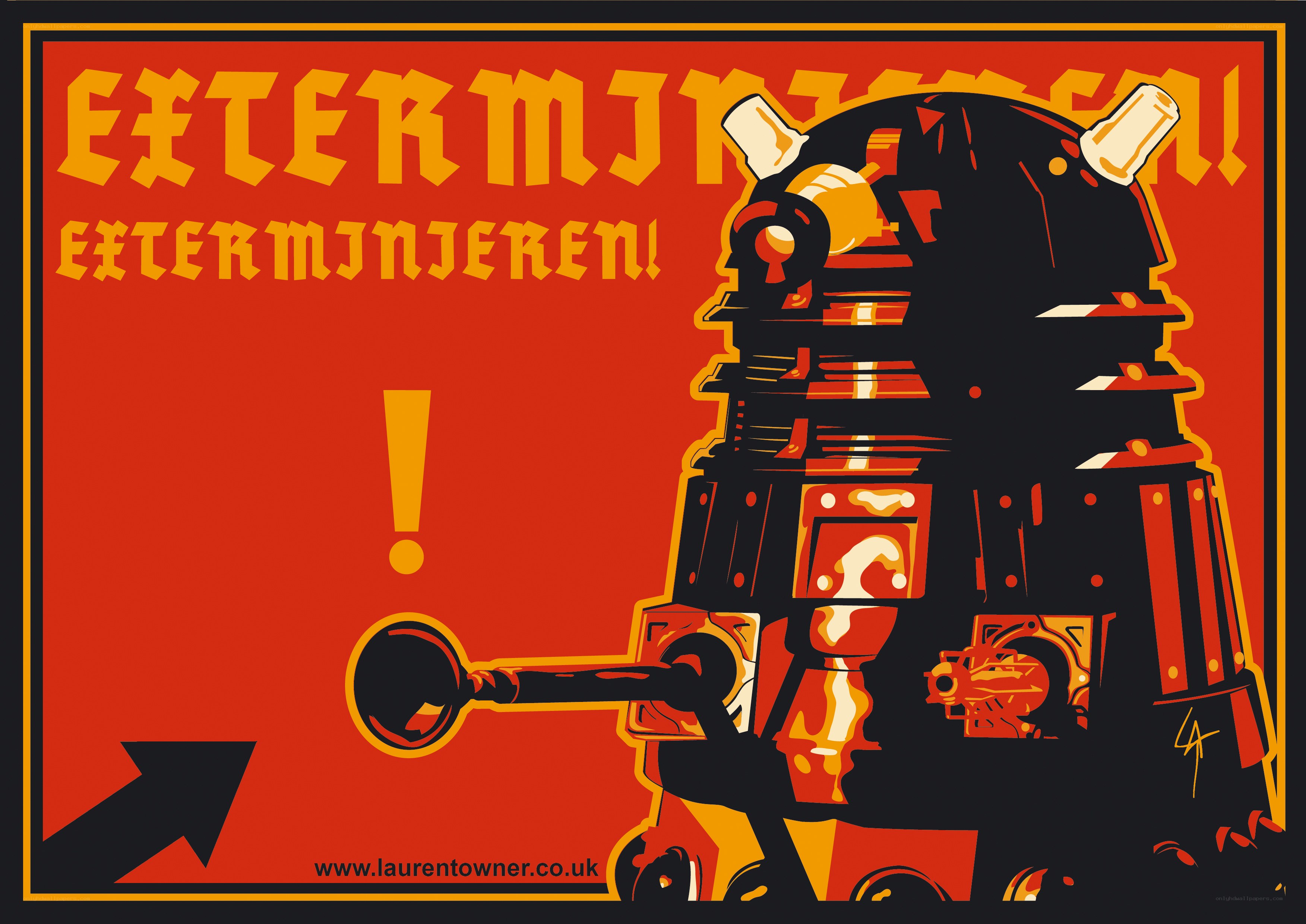 Dalek propaganda poster